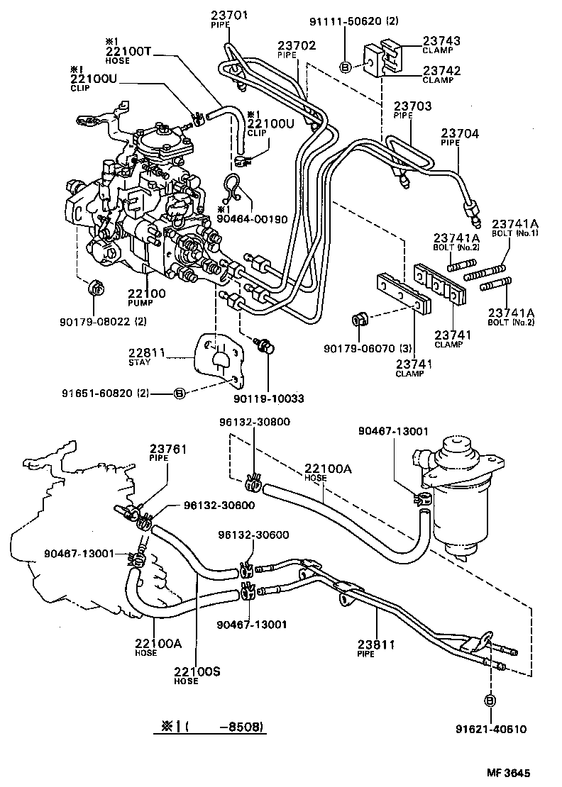  CAMRY |  INJECTION PUMP ASSEMBLY