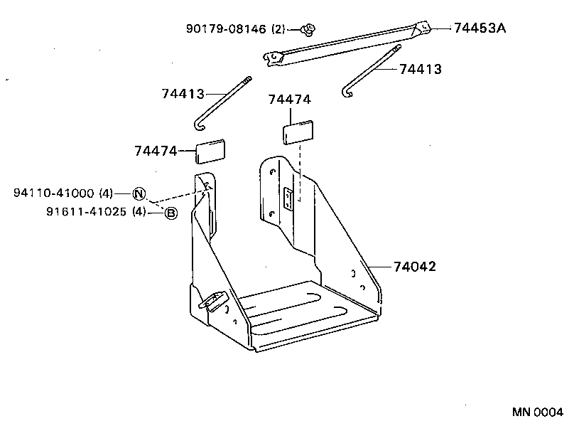  DYNA |  BATTERY CARRIER