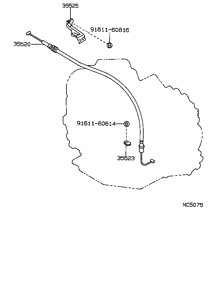  CAMRY |  THROTTLE LINK VALVE LEVER ATM