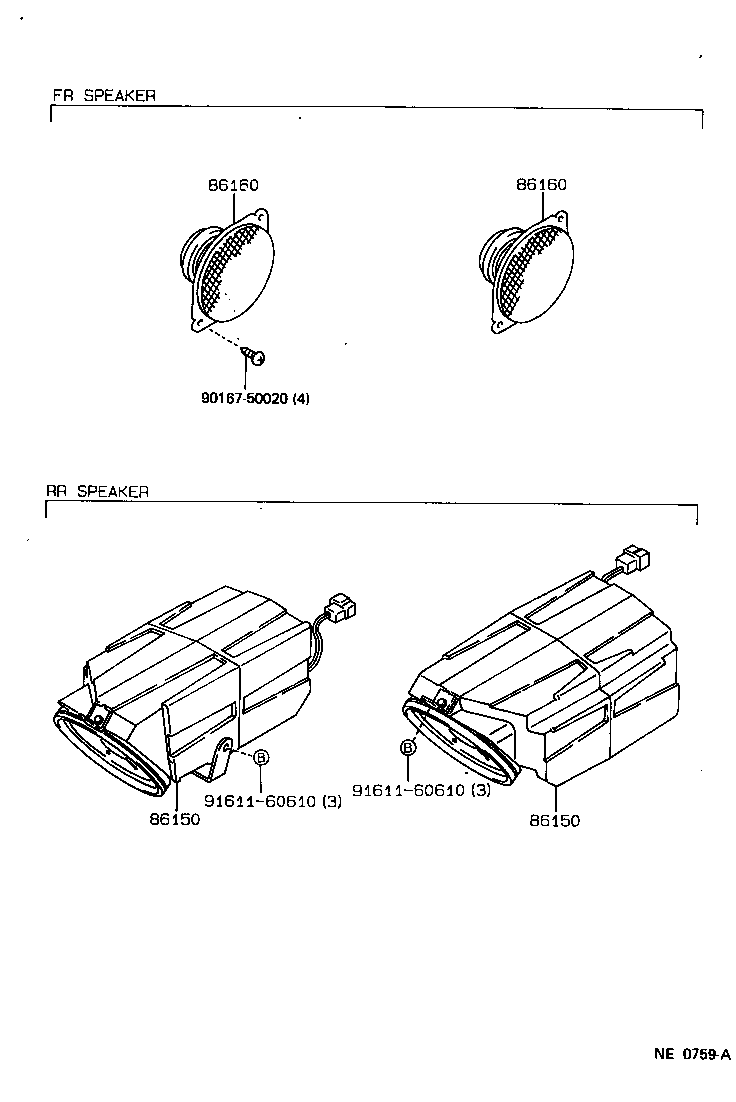  COROLLA SED LB WG |  SPEAKER