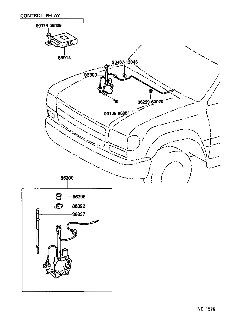  LAND CRUISER 80 |  ANTENNA