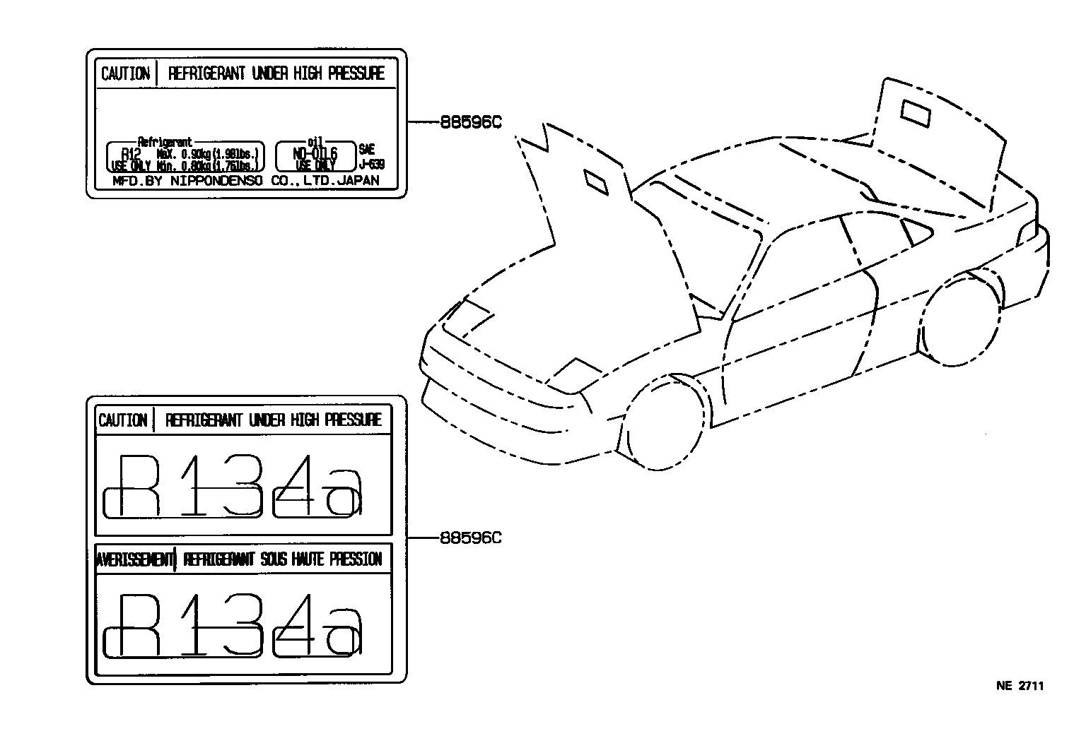  MR2 |  HEATING AIR CONDITIONING COOLER PIPING