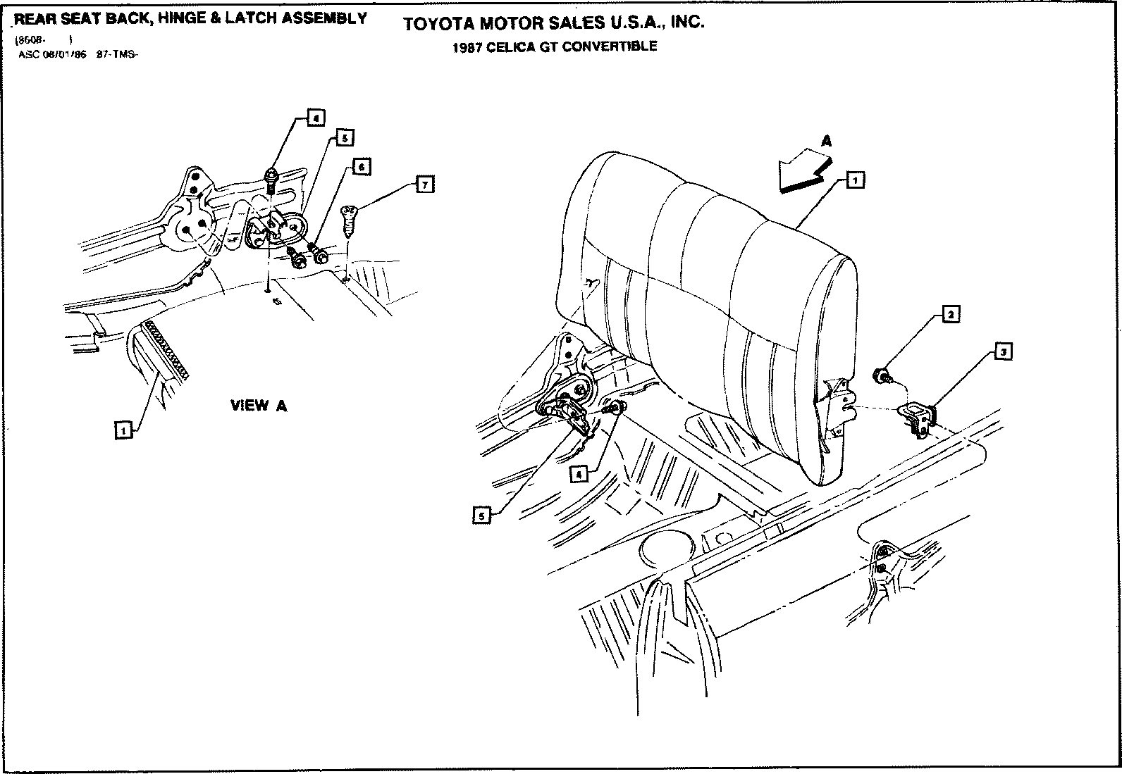  CELICA |  CELICA CONVERTIBLE PARTS