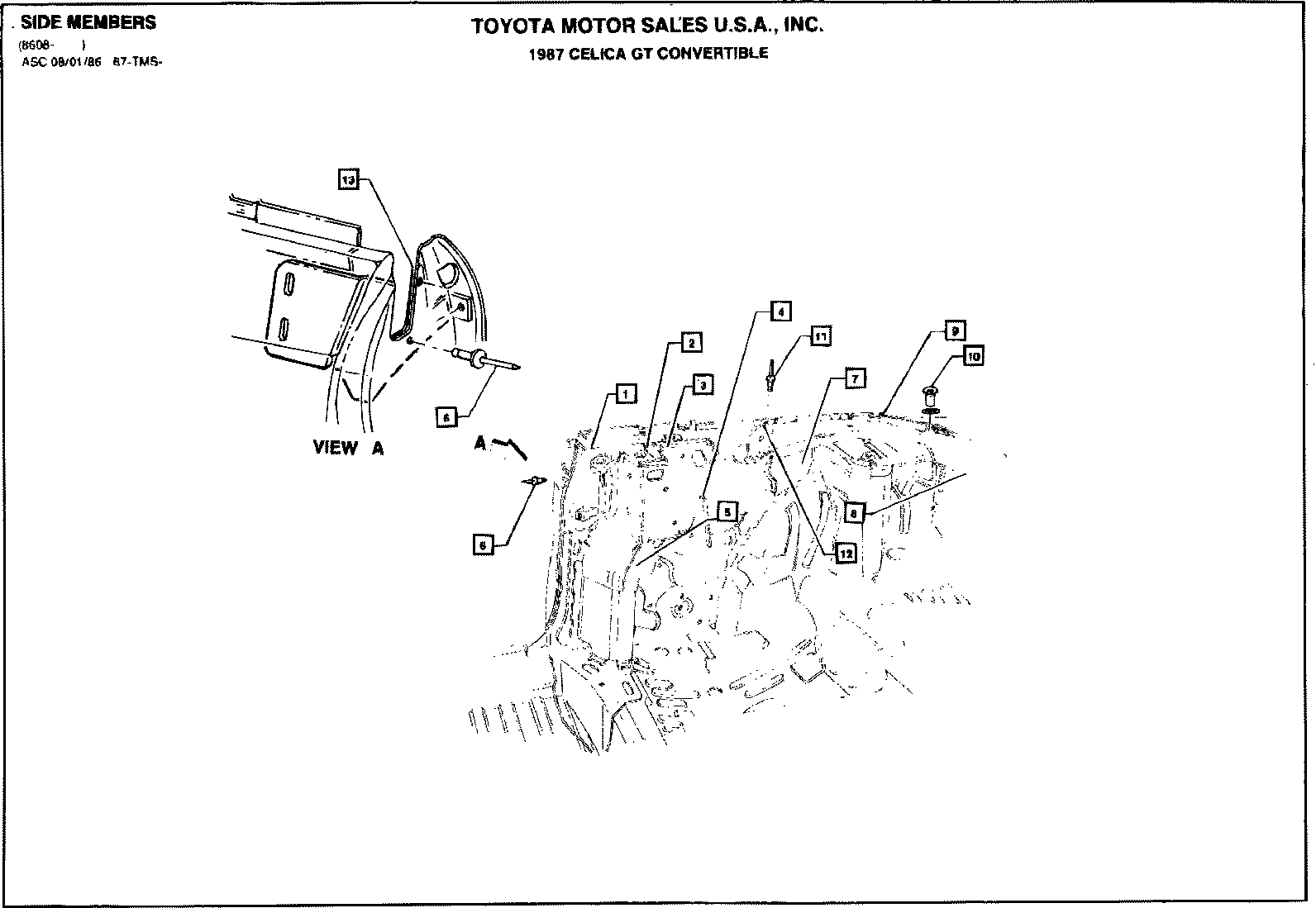  CELICA |  CELICA CONVERTIBLE PARTS