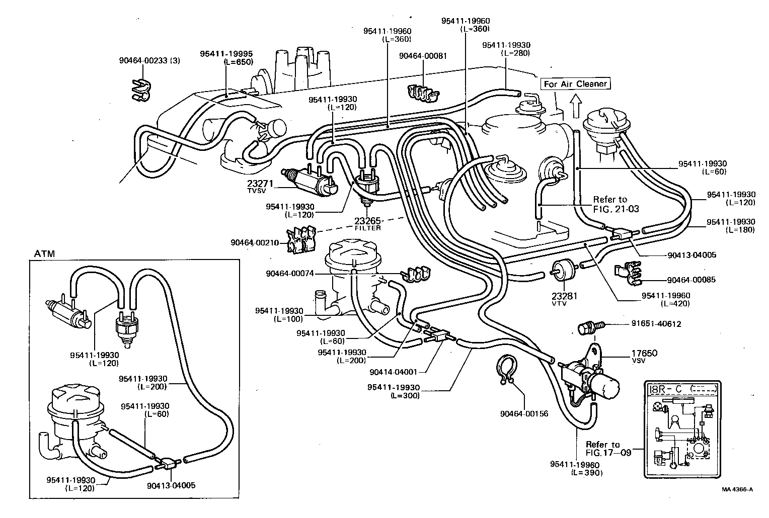  CRESSIDA |  VACUUM PIPING