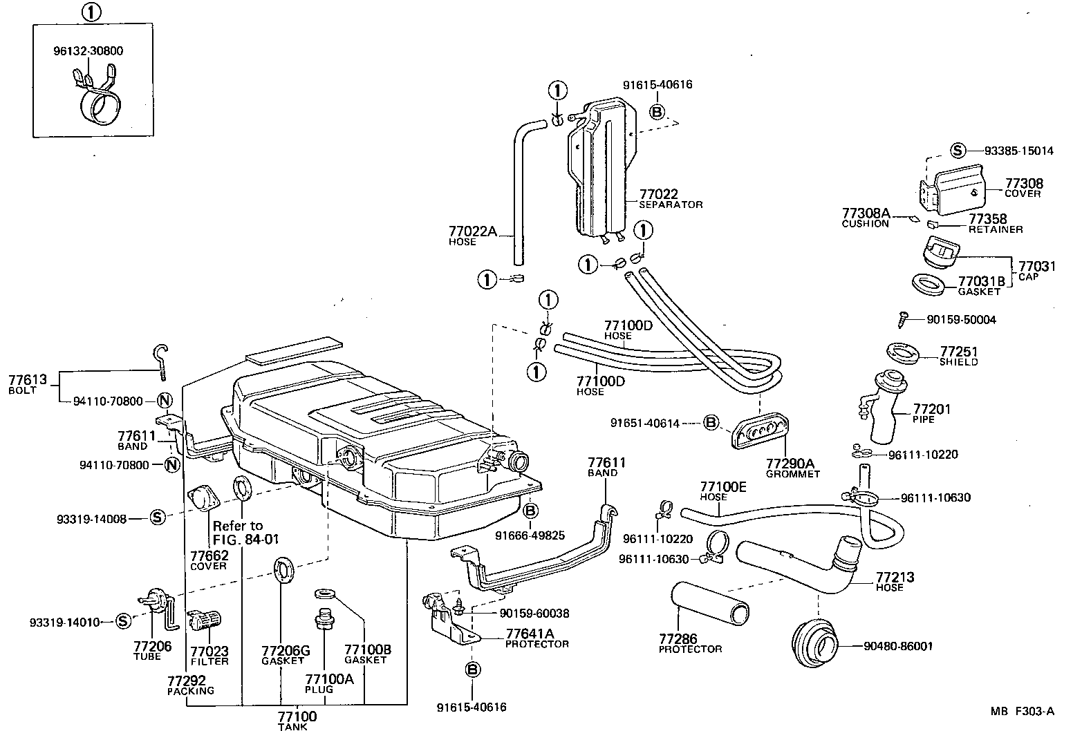  CROWN |  FUEL TANK TUBE