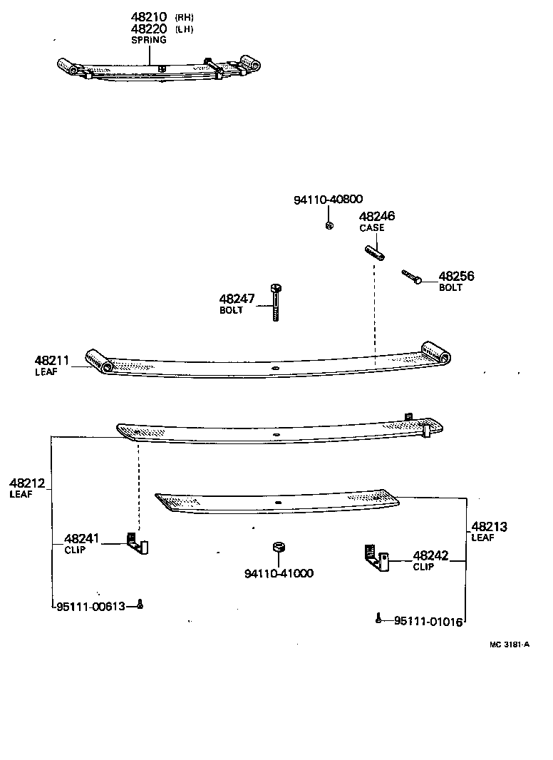  HILUX |  REAR SPRING SHOCK ABSORBER