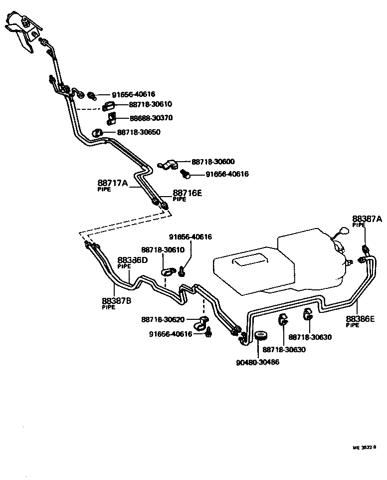  CROWN |  HEATING AIR CONDITIONING COOLER PIPING