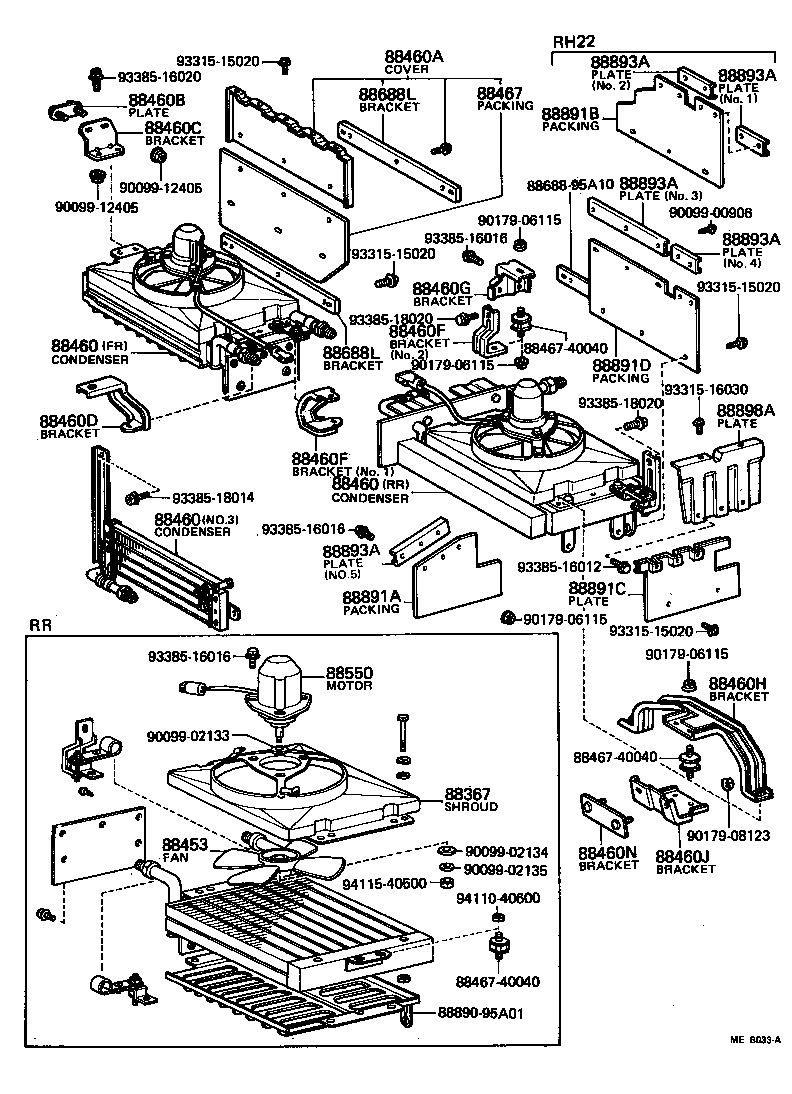  HIACE |  HEATING AIR CONDITIONING COOLER PIPING