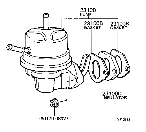  LITEACE |  FUEL PUMP PIPE