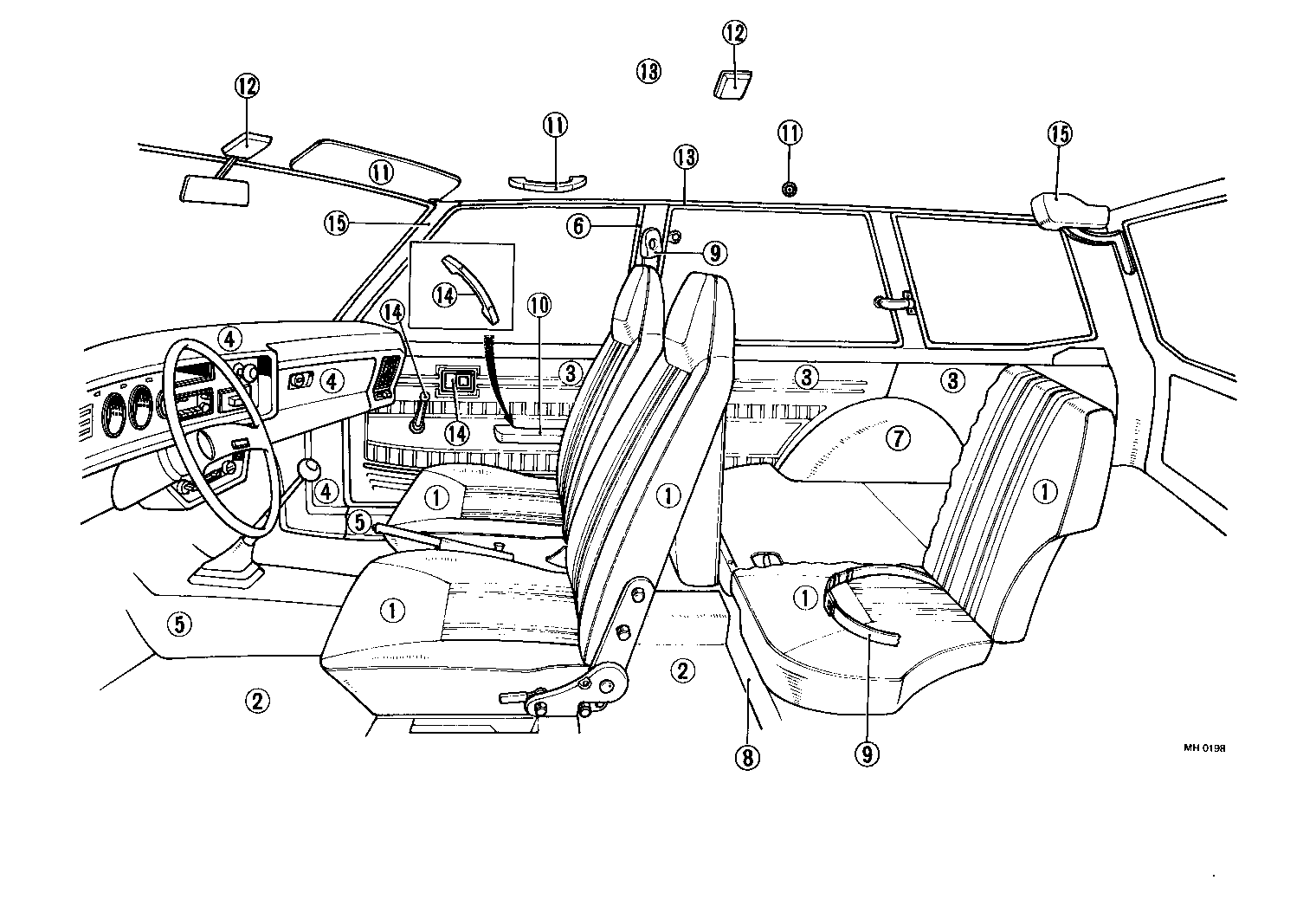  COROLLA TRUENO |  COLOR FINDING TABLE