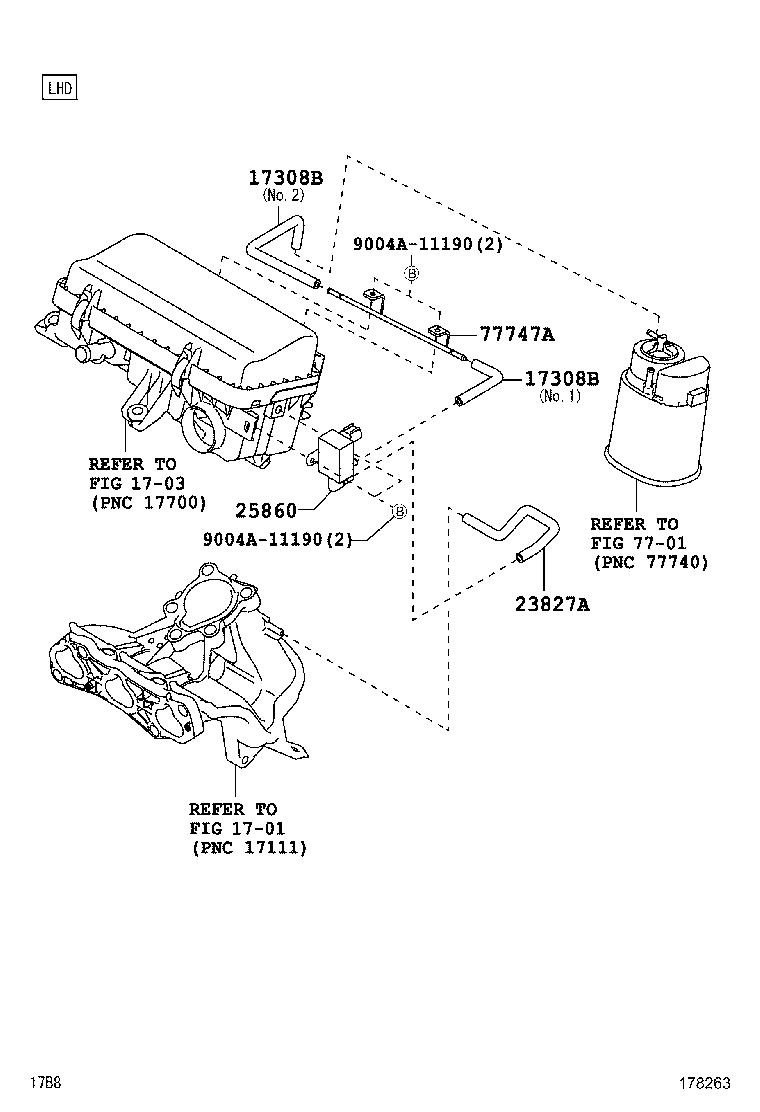  AGYA WIGO |  VACUUM PIPING