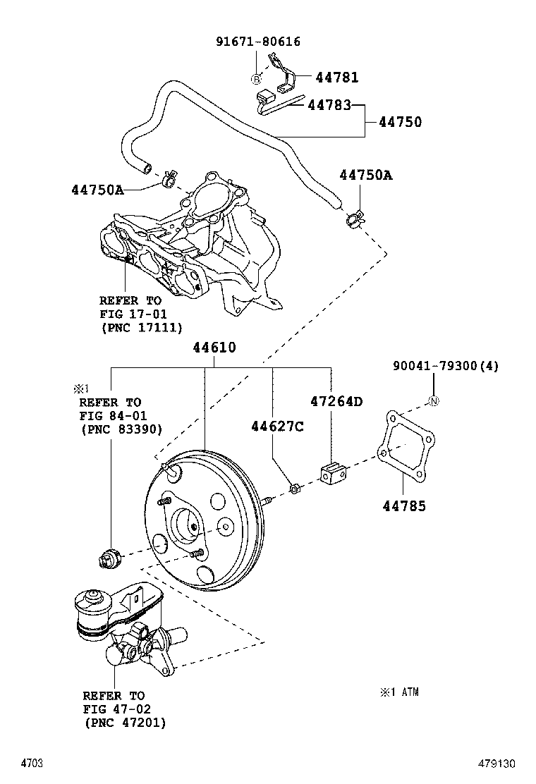  AGYA WIGO |  BRAKE BOOSTER VACUUM TUBE