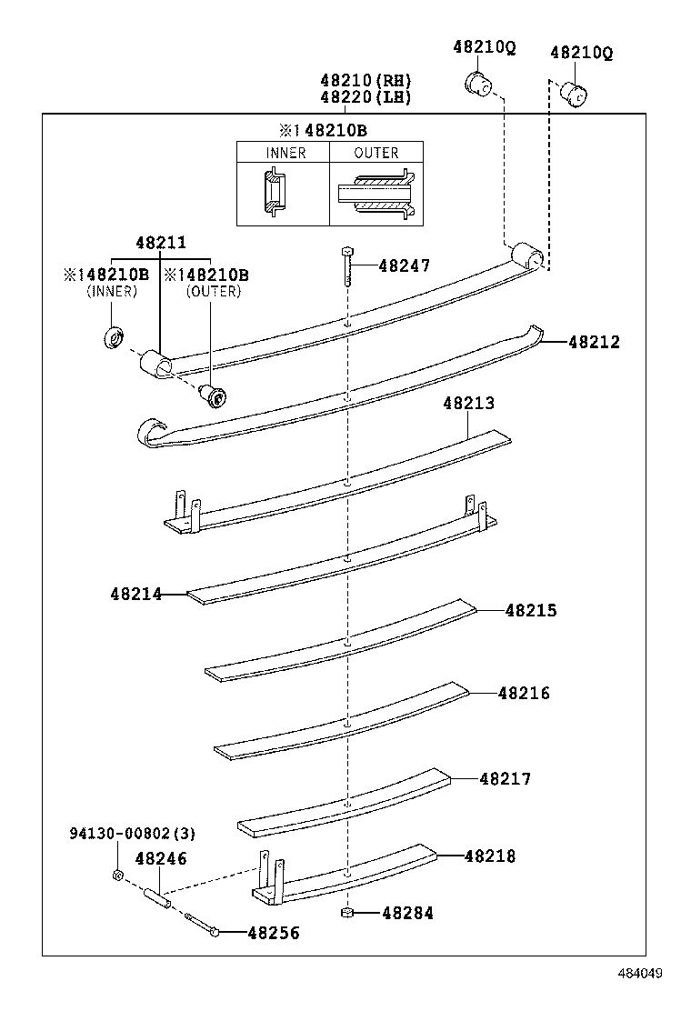  LAND CRUISER 70 |  REAR SPRING SHOCK ABSORBER