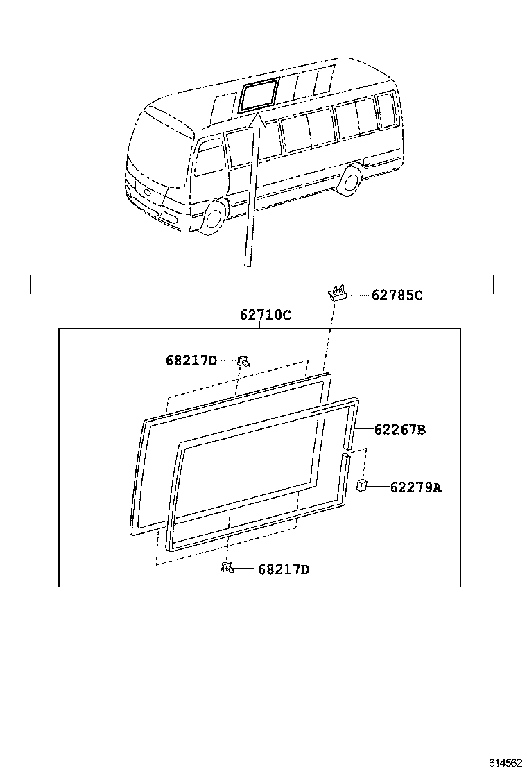  COASTER CHINA |  SIDE WINDOW