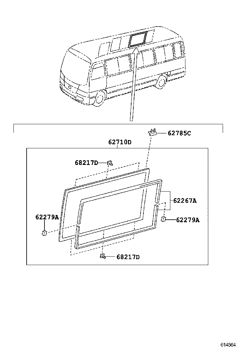  COASTER CHINA |  SIDE WINDOW