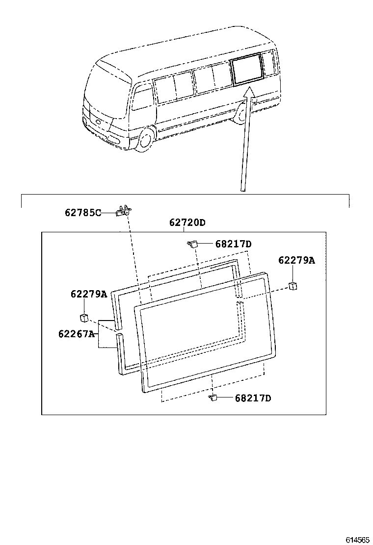  COASTER CHINA |  SIDE WINDOW