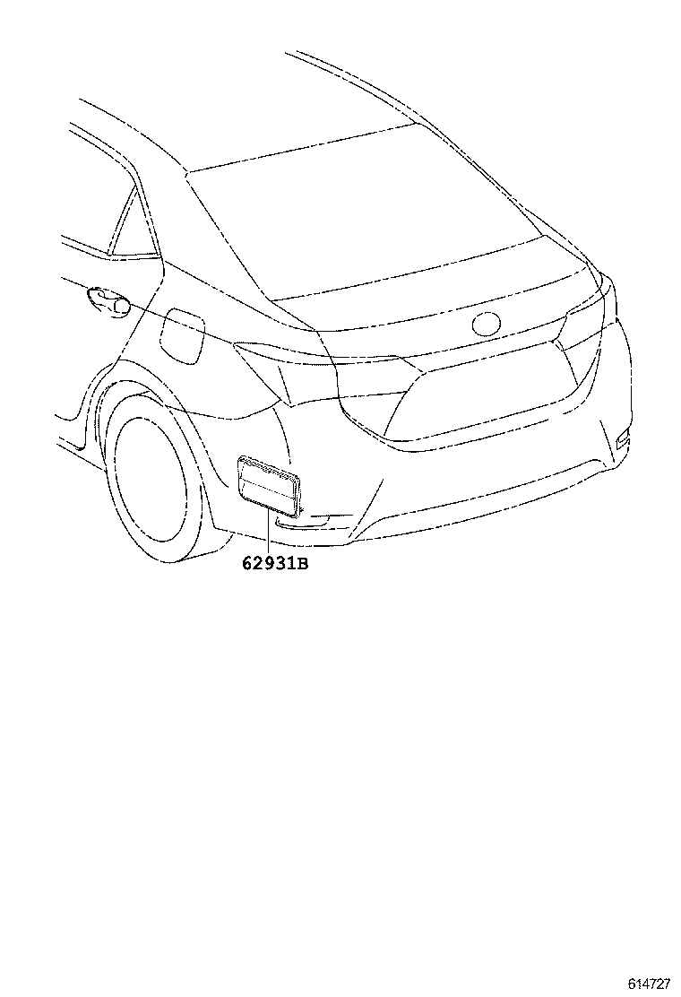  COROLLA ALTIS |  ROOF SIDE VENTILATOR