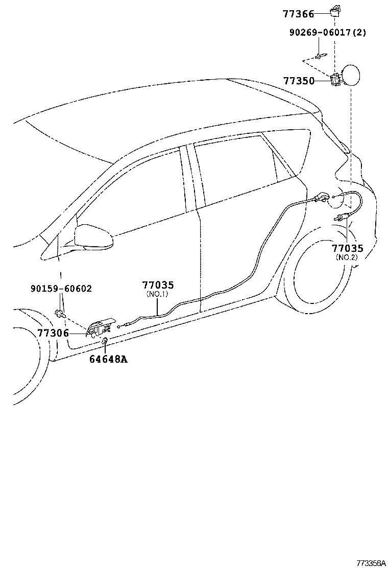  AURIS UKP |  FUEL TANK TUBE