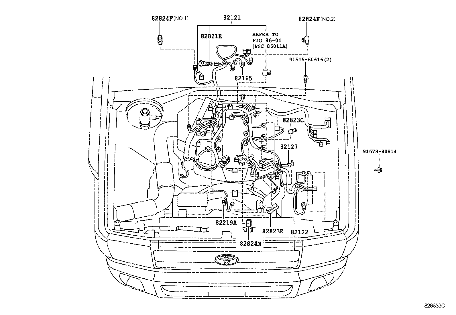  LAND CRUISER 70 |  WIRING CLAMP