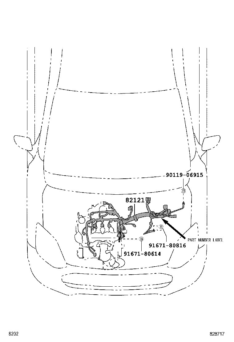  AGYA WIGO |  WIRING CLAMP