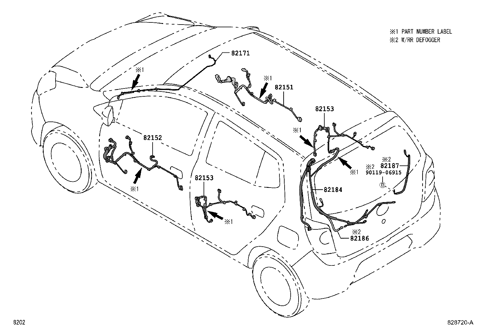  AGYA WIGO |  WIRING CLAMP