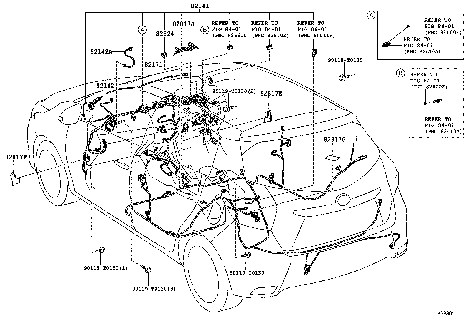  YARIS |  WIRING CLAMP