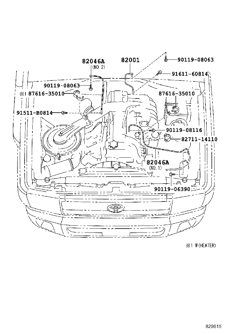  LAND CRUISER 70 |  WIRING CLAMP