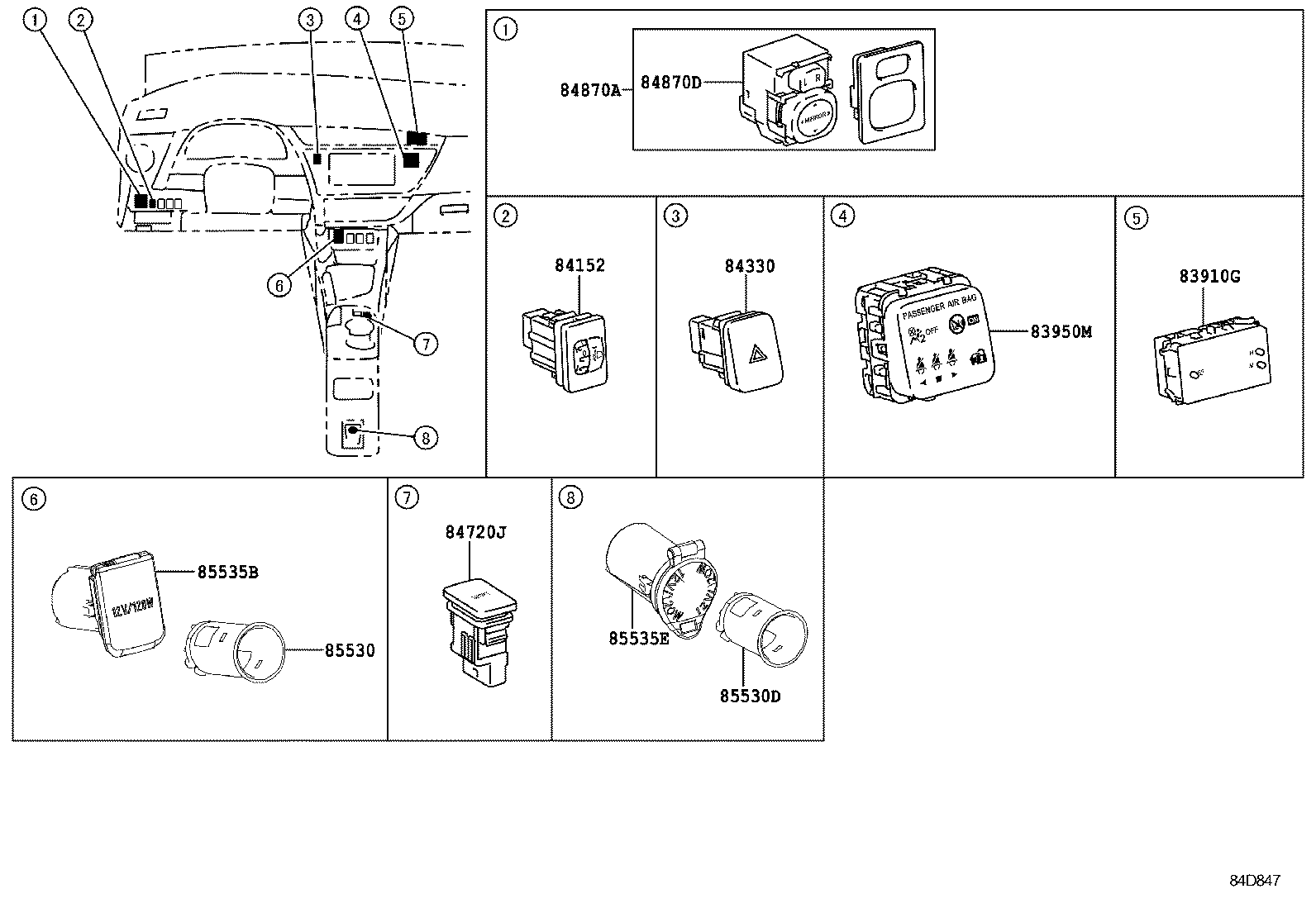  AURIS UKP |  SWITCH RELAY COMPUTER