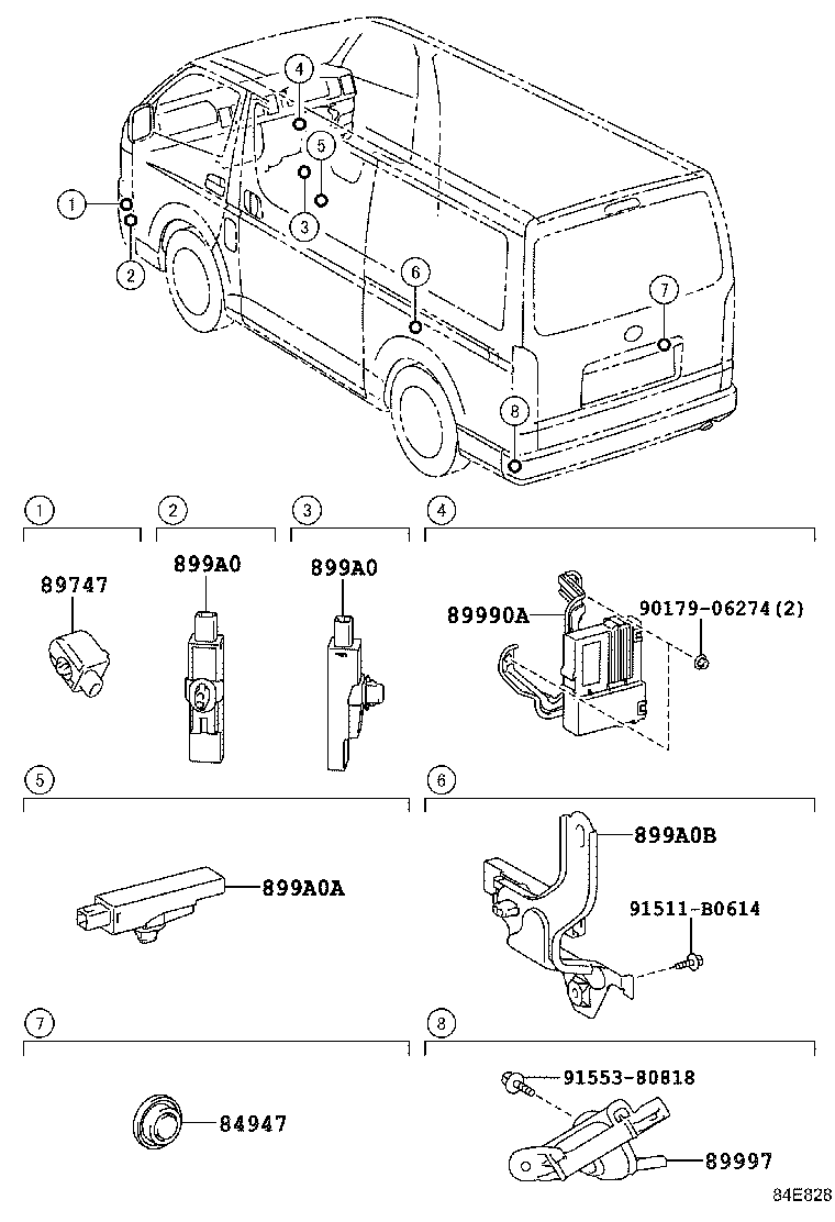  HIACE |  WIRELESS DOOR LOCK
