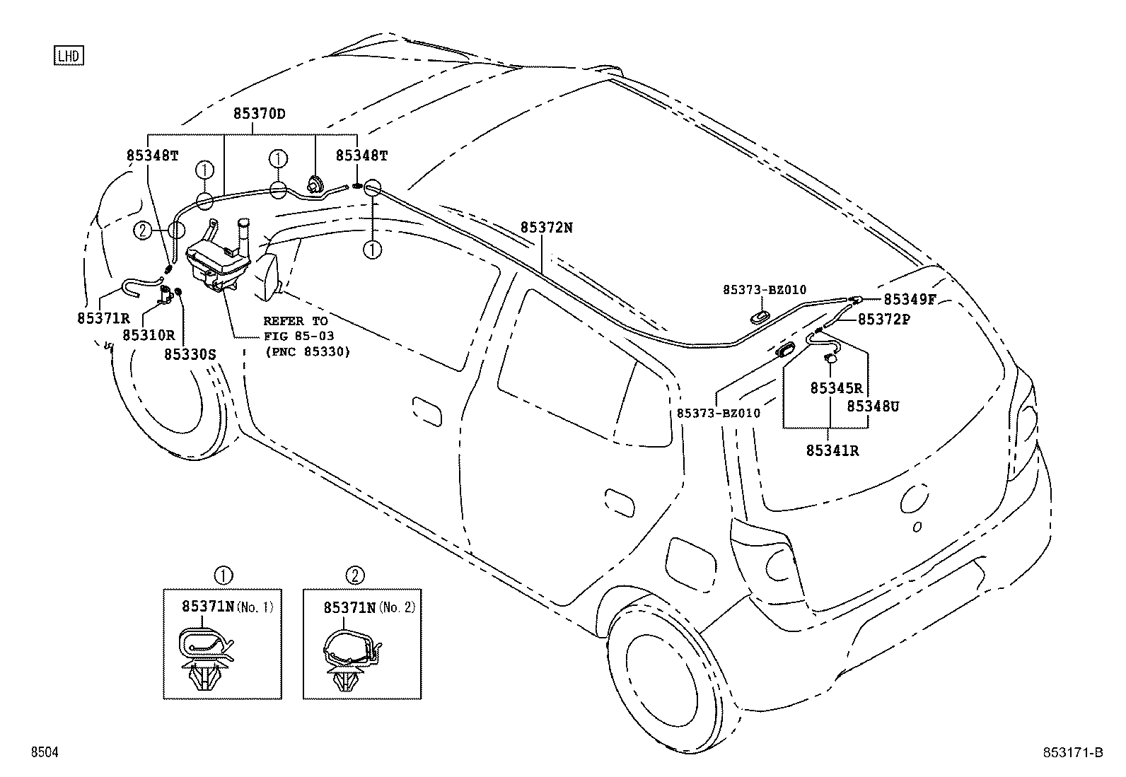  AGYA WIGO |  REAR WASHER