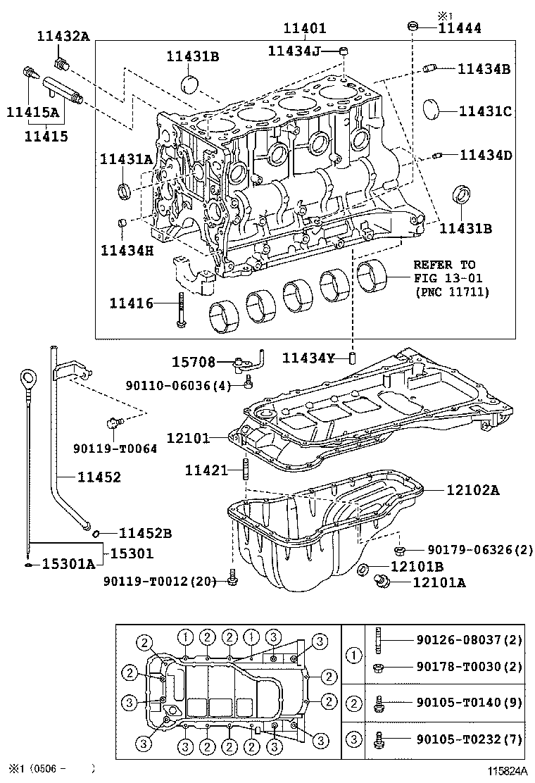  INNOVA KIJANG INNOVA |  CYLINDER BLOCK