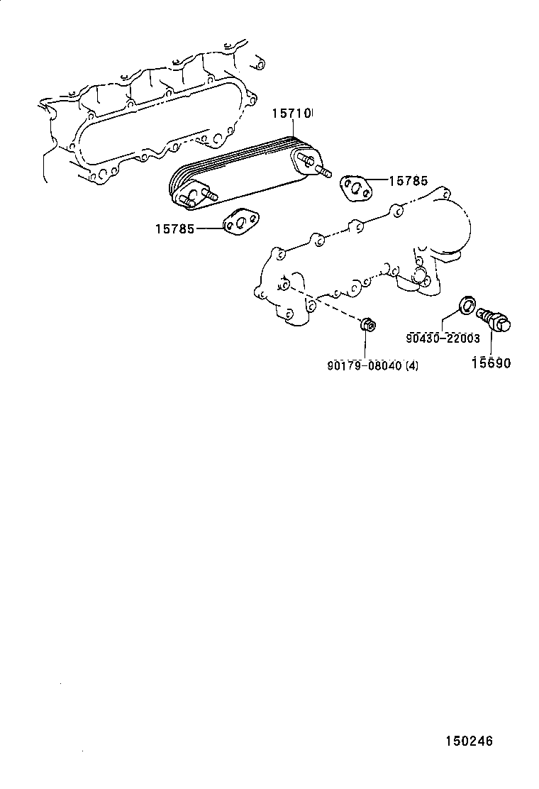  LAND CRUISER 70 |  ENGINE OIL COOLER