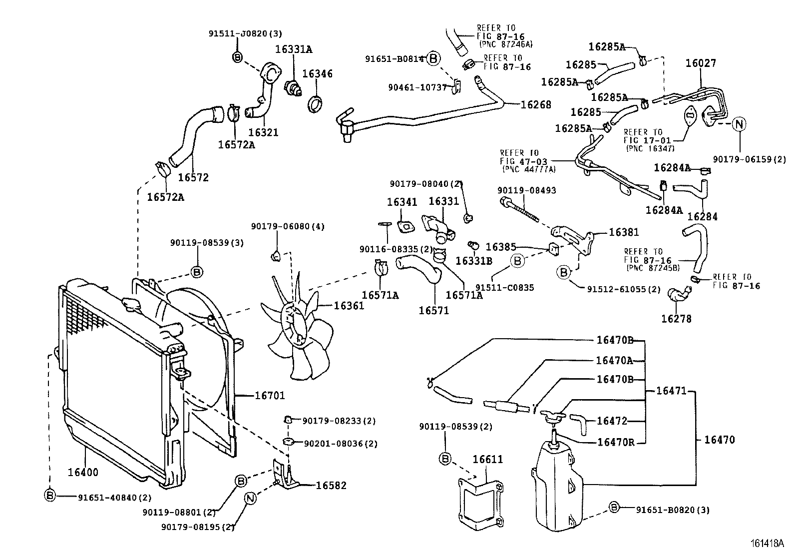  LAND CRUISER 70 |  RADIATOR WATER OUTLET