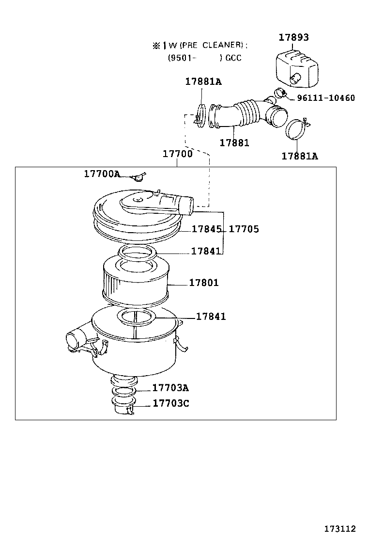  LAND CRUISER 70 |  AIR CLEANER