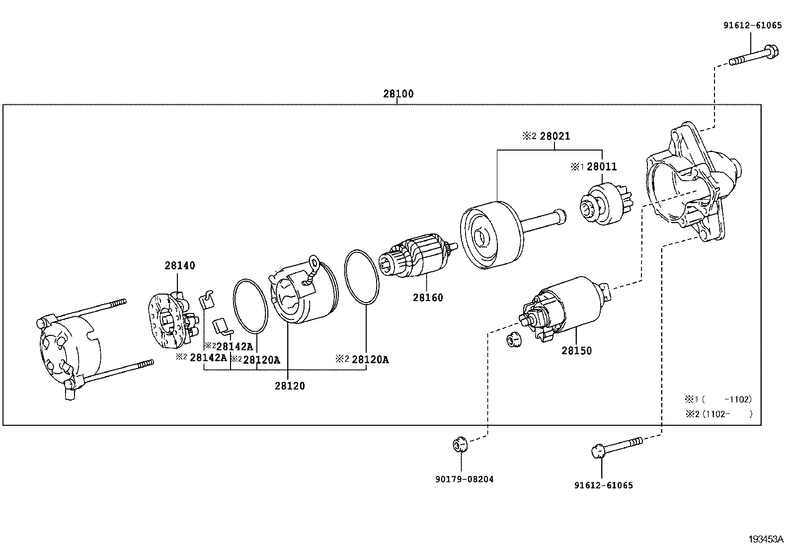  COROLLA |  STARTER