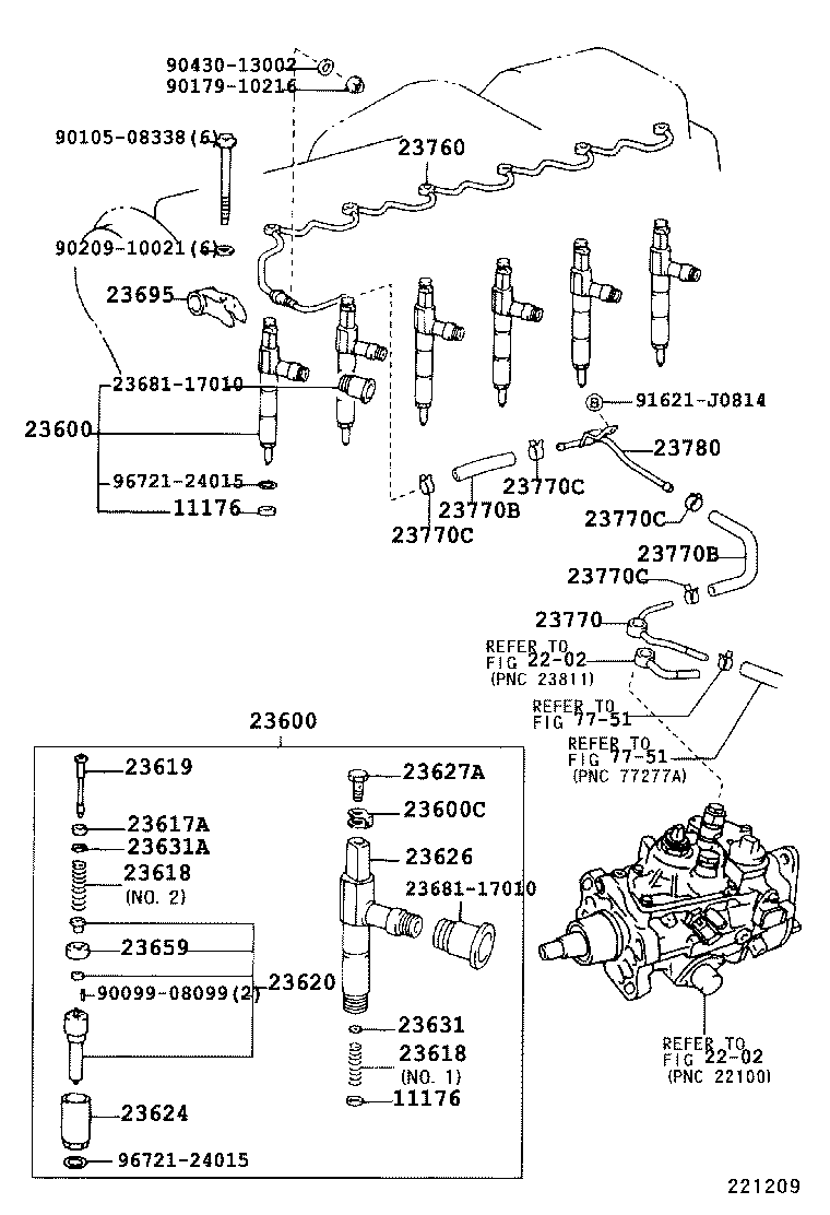  LAND CRUISER 70 |  INJECTION NOZZLE