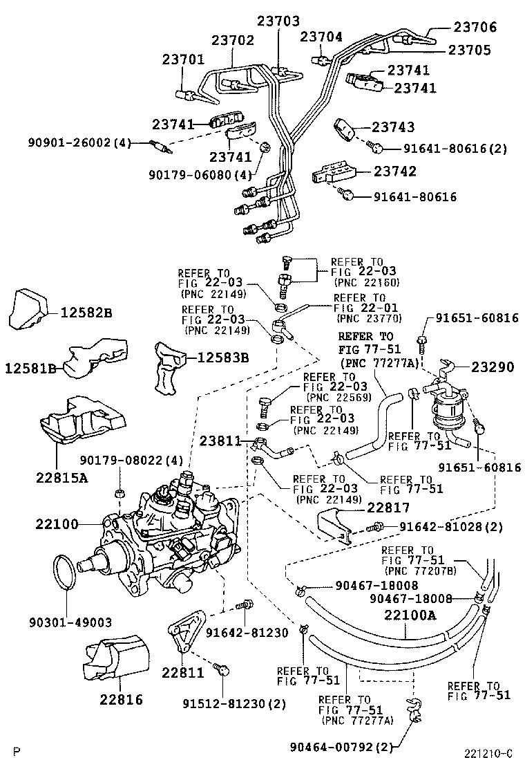  LAND CRUISER 70 |  INJECTION PUMP ASSEMBLY