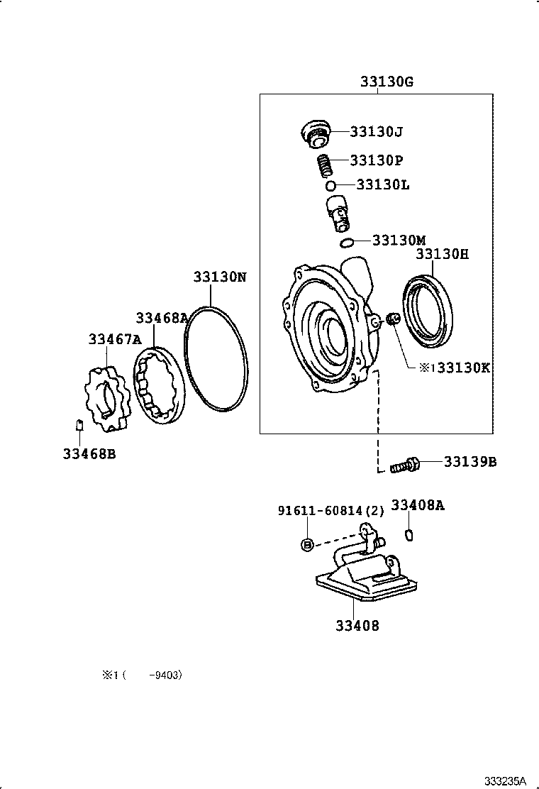  LAND CRUISER 70 |  OIL PUMP OIL COOLER PIPE MTM