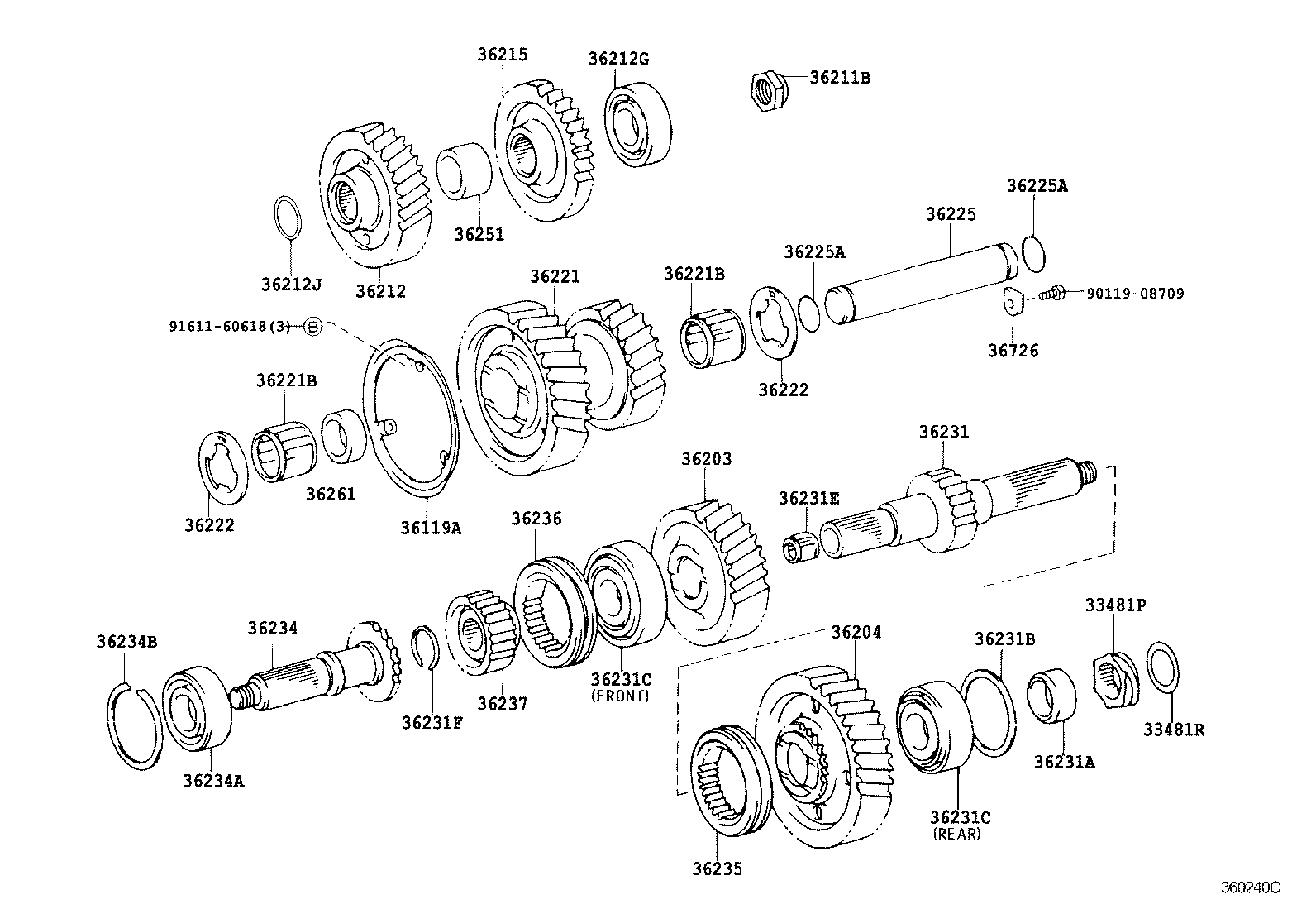  LAND CRUISER 70 |  TRANSFER GEAR