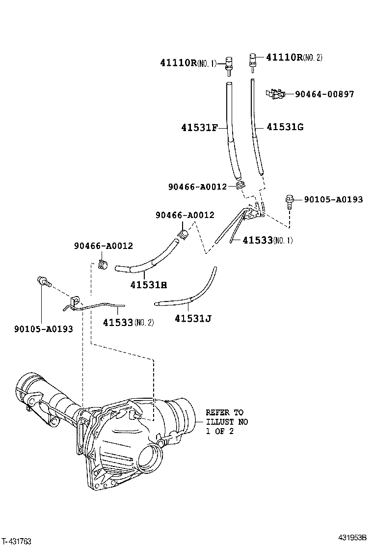  SEQUOIA |  FRONT AXLE HOUSING DIFFERENTIAL