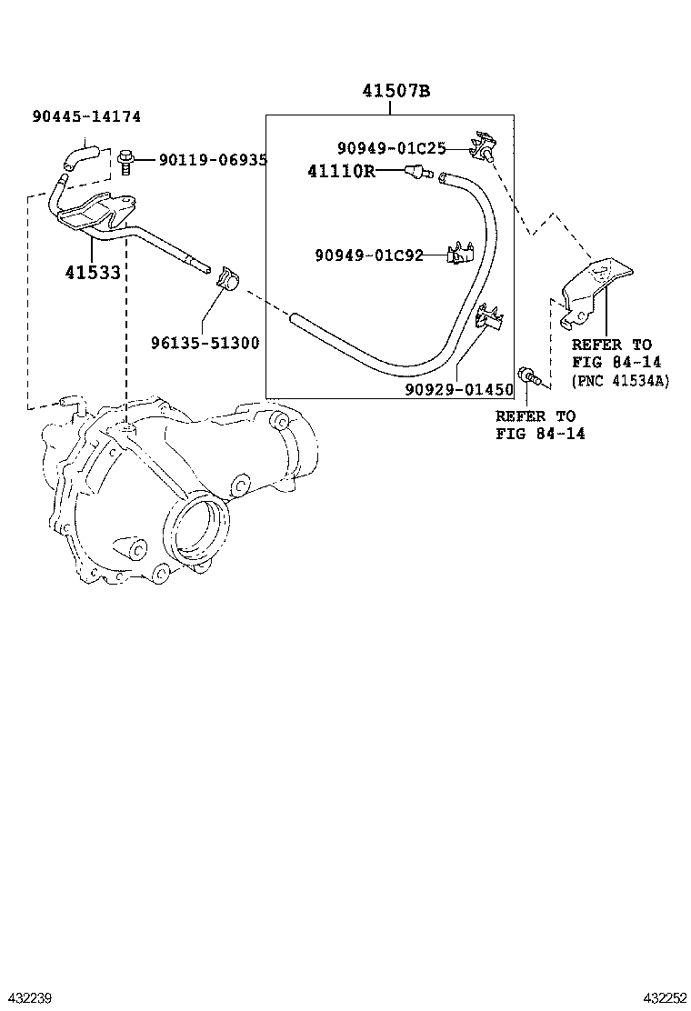  4RUNNER |  FRONT AXLE HOUSING DIFFERENTIAL