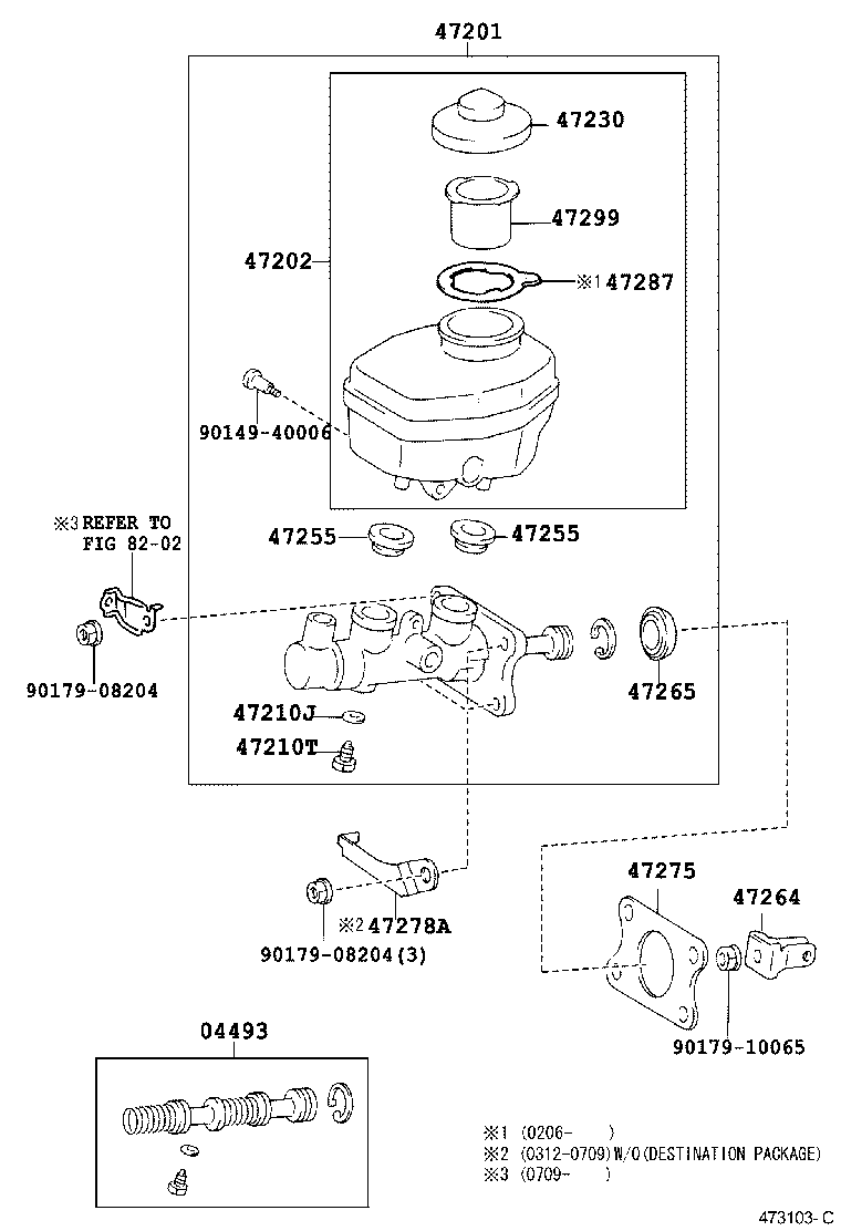  CROWN COMFORT |  BRAKE MASTER CYLINDER