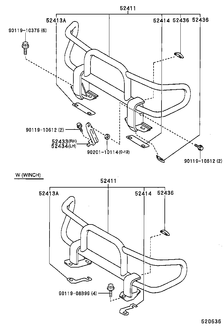  LAND CRUISER 70 |  FRONT BUMPER BUMPER STAY