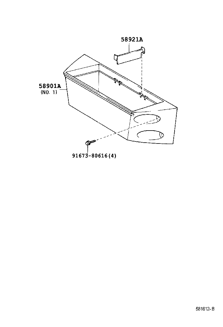  LAND CRUISER 70 |  CONSOLE BOX BRACKET