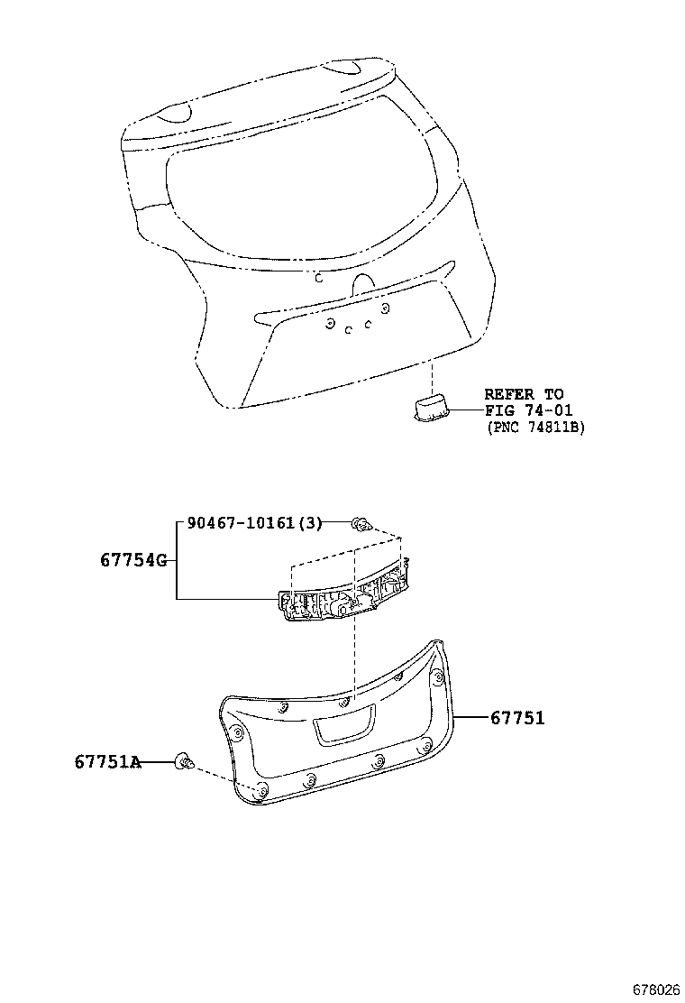  YARIS |  BACK DOOR PANEL GLASS