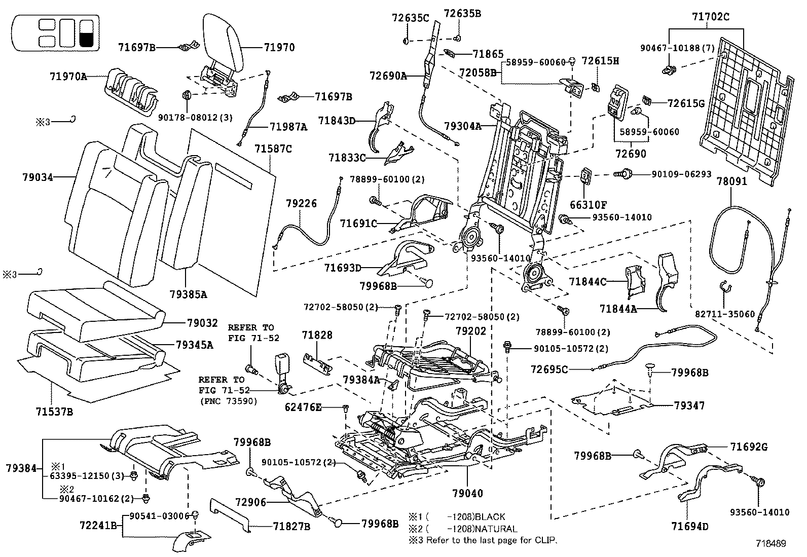  4RUNNER |  SEAT SEAT TRACK