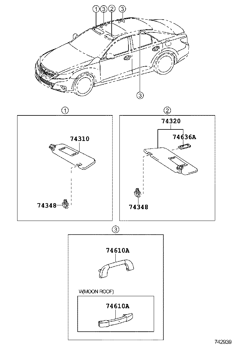  REIZ |  ARMREST VISOR