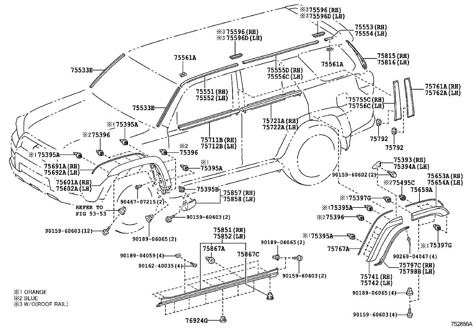  4RUNNER |  MOULDING