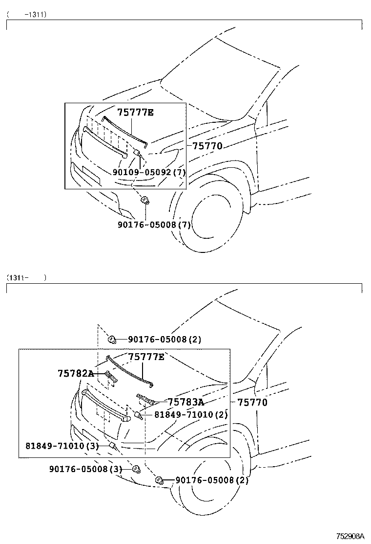  LAND CRUISER PRADO |  MOULDING